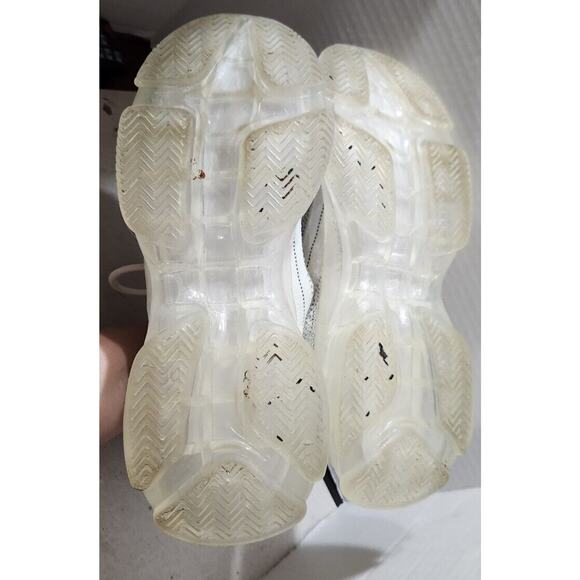 Steve Madden Womens Maxima-R White Bling Rhinestones Concert Sneaker Shoe Sz 12 - Picture 13 of 15